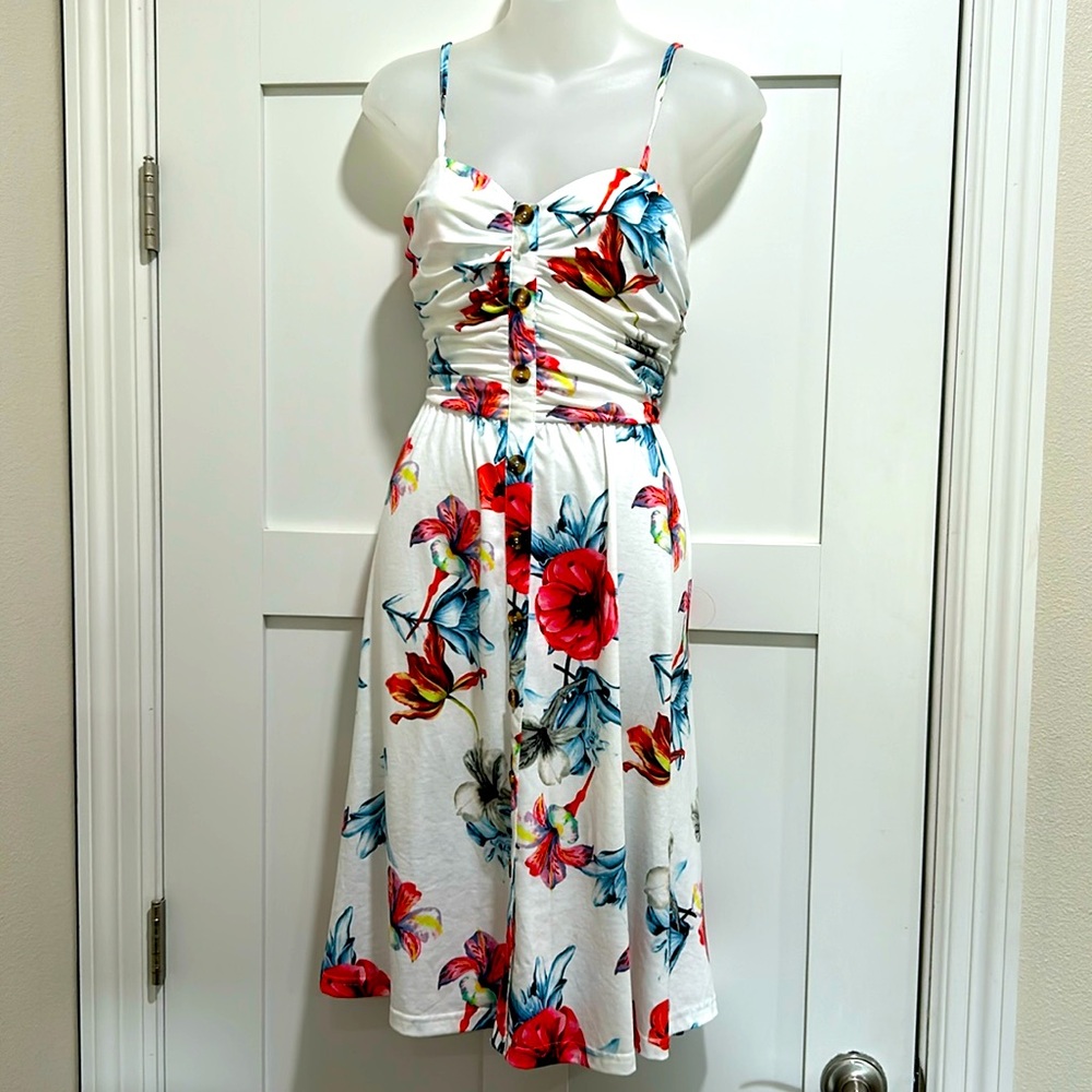 Summer floral dress